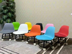 Ghế Đôn nhựa Klarup chân xoay GX7967