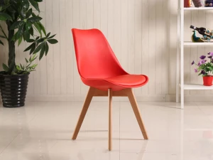 Ghế Eames chân gỗ bọc đệm 6426
