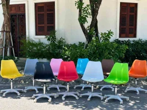 Ghế Eames Chân Xoay Bọc Đệm GX9045