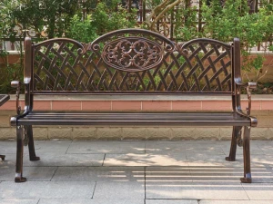 Ghế Sân Vườn Nhôm Đúc 08