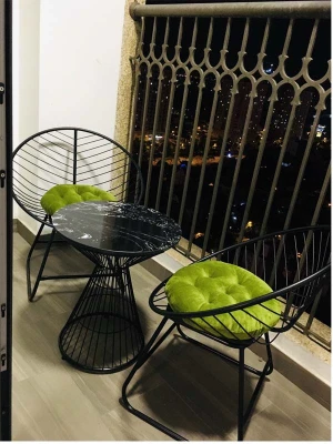 Ghế Sắt Ban Công Nón 36