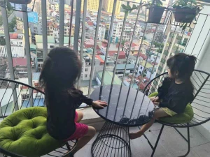 Ghế Sắt Cafe Ngoài Trời 6232