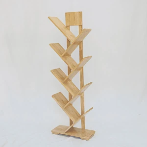 Kệ Sách 7 Tầng Hình Xương Cá