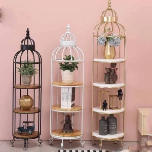 Kệ Trang Trí Lồng Chim 3-4-5 Tầng KTT345