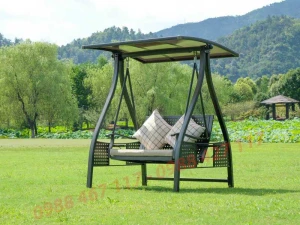 Xích Đu Nhập Khẩu 2 Chỗ XDN321 (mái che Pin mặt trời)