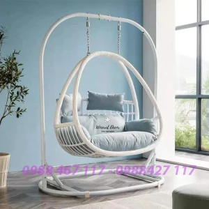 Xích Đu Phượng Hoàng Đôi Trắng XD2123