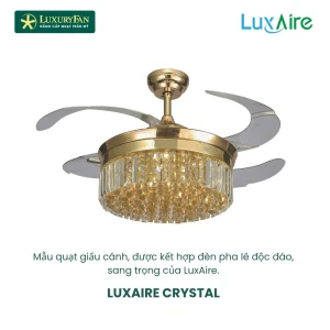 LUXAIRE CRYSTAL GOLD