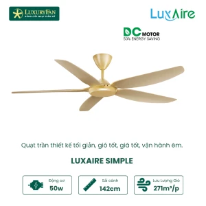 LUXAIRE SIMPLE SP565GO