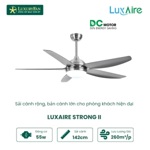 LUXAIRE STRONG II ST565SN/GR - Quạt Trần LuxuryFan