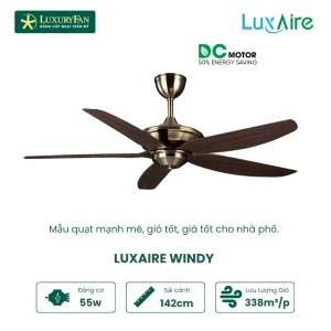 LUXAIRE WINDY WI565AB/BK