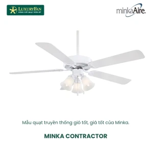 MINKA CONTRACTOR F647 WH