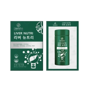 Viên uống trắng da trị mụn thải độc cơ thể Liver Nutri Happiplus 600mg (30 viên)
