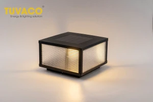 Đèn Trang Trí Cổng Năng Lượng Mặt Trời Hiện Đại TSG-N1009C (30*18.5cm)