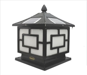 Đèn Trụ Cổng Năng Lượng Mặt Trời 25x25 TSG2304a