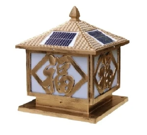 Đèn Trụ Cổng Năng Lượng Mặt Trời 40x40cm Tsg3100B