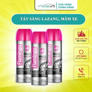 Bình xịt vệ sinh mâm xe, Lazang & bố thắng chính hãng Flamingo F014