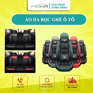 Bọc da ghế xe cao cấp, Áo da bọc ghế ô tô 2022