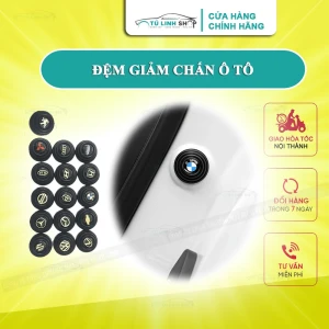 Đệm giảm chấn ô tô Nút giảm lực đóng cửa xe ô tô đầy đủ logo các hãng