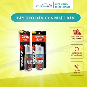 Dung dịch loại bỏ keo cũ bám chặt trên xe ô tô Sticker Remover - Soft99 ( Lột Keo Dán Xe )