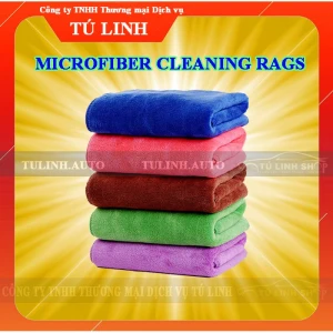 Khăn lau microfiber chuyên dụng dành cho ô tô nhiều kích thước