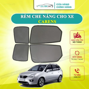 Rèm che nắng nam châm cho xe Kia Carens, bộ 4 tấm cho 4 cửa, hàng loại 1 cao cấp nhất