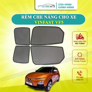 Rèm che nắng nam châm cho xe Vinfast Vf5
