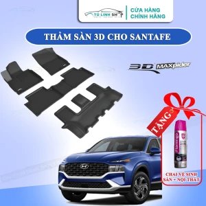 Thảm lót sàn SANTAFE bằng khuôn đúc hãng 3D MAXpider KAGU, Chất liệu XPE an toàn không độc hại