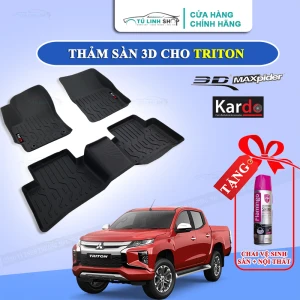 Thảm lót sàn TRITON bằng khuôn đúc hãng Kardo hoặc 3D MAXpider KAGU, Chất liệu TPV