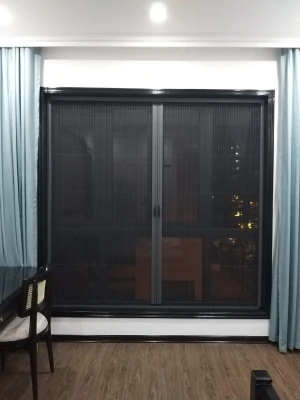 Cửa chống muỗi dạng xếp gấp cho cửa chính DX 17 - Giàn Phơi Hòa Phát