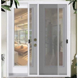 Cửa Lưới Chống Côn Trùng Dạng Lùa HP012 Màu trắng sứ - Giàn Phơi Hòa Phát