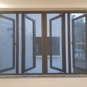 Cửa Lưới Chống Muỗi Dạng Xếp HP008 Màu Ghi - Giàn Phơi Hòa Phát