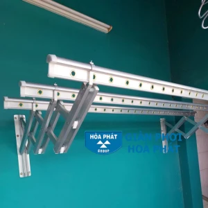 Giàn Phơi Thông Minh Gắn Tường Kéo Ngang Cao Cấp HP-978 - Giàn Phơi Hòa Phát