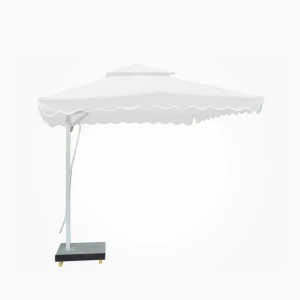 Ô Dù Lệch Tâm Vuông Hòa Phát 2.5m (Màu Trắng) - Giàn Phơi Hòa Phát