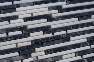 Mosaic BW Marble Rectangle T - Công ty TNHH Trung Hùng Hà Nội