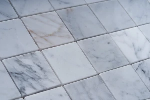 Mosaic Marble Brima White Square S - Công ty TNHH Trung Hùng Hà Nội