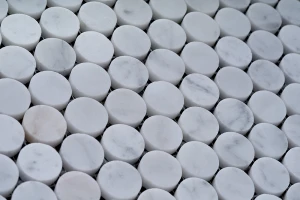 Mosaic Marble Circle W