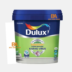 Sơn nội thất Dulux Easyclean Chống bám bẩn kháng virus E016M Bề mặt mờ
