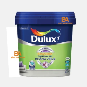 Sơn nội thất Dulux Easyclean Chống bám bẩn kháng virus E017B Bề mặt bóng