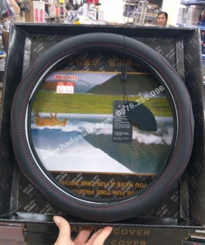 Bọc vô lăng da dê cao cấp - Đồ chơi - Phụ kiện xe hơi