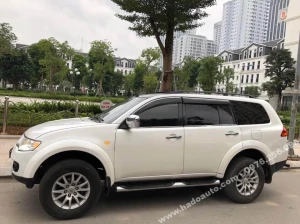 Vè mưa chỉ mạ Pajero Sport 2014-2016 cao cấp