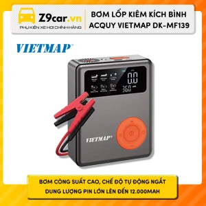 Bơm lốp kiêm kích bình acquy Vietmap DK-MF139