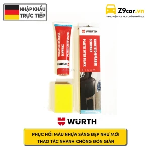 Phục hồi nhựa đen Wurth Plastic Dyer Black