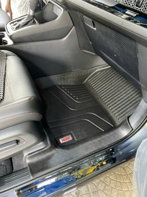 THẢM SÀN HUVI 3D TPE CHO HONDA CRV 2024 - NAY (BẢN 7 CHỖ)