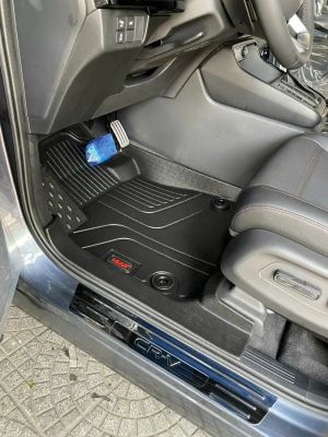 THẢM SÀN HUVI TPE 3D CHO HONDA CRV 2024 BẢN 5 CHỖ