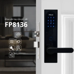 Khóa vân tay FP8136 / APP (Tay nắm tròn)