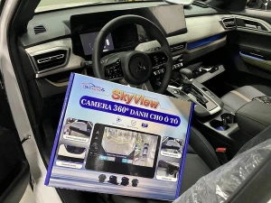 Camera 360 cao cấp cắm giắc zin cho xe ô tô sử dụng màn DVD nguyên bản