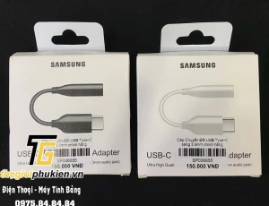 Adapter, Jack chuyển đổi tai nghe chân Type-C sang 3.5mm chính hãng SAMSUNG