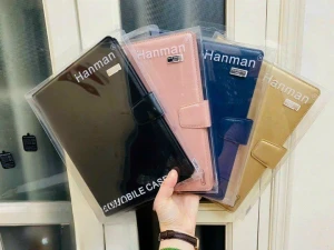 Bao da dạng ví iPad mini 1, 2, 3 hiệu Hanman có quai cài