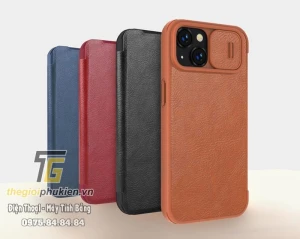 Bao da iPhone 14 Plus chính hãng Nillkin QIN