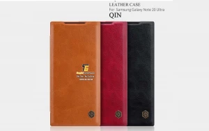 Bao da Samsung Galaxy Note 20 Ultra chính hãng Nillkin QIN